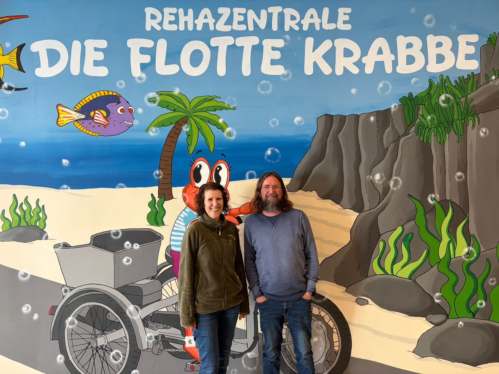 Das Team der flotten Krabbe in Remscheid-Lennep